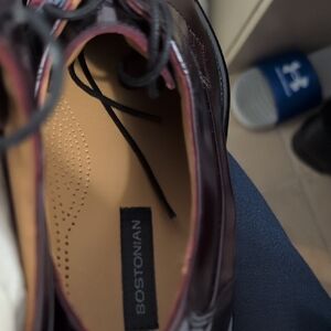 Bostonian Dark Burgundy Leather Shoes